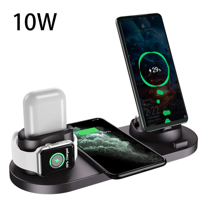 Wireless Charger For Phone, Watch(6 In 1 Charging Dock Station)