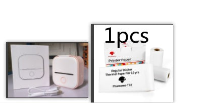 Portable Mini Thermal Label Printer (Home Photo Printer Student)