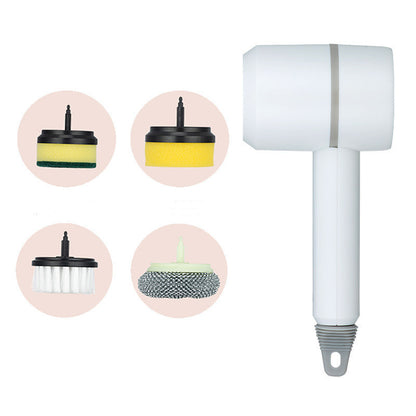 Electric Dishwashing Brush Automatic (Wireless,USB,Rechargeable) Professional Kitchen,Bathtub,Tile Cleaning Brushes