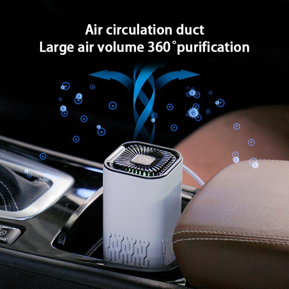 Car Air Purifier Portable (Remove Formaldehyde,Dust,Smoke,Air) Freshen Washer For Home & Car