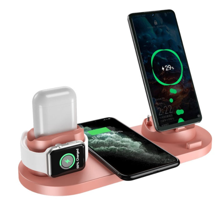 Wireless Charger For Phone, Watch(6 In 1 Charging Dock Station)