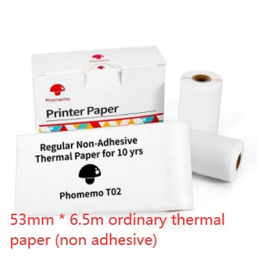 Portable Mini Thermal Label Printer (Home Photo Printer Student)