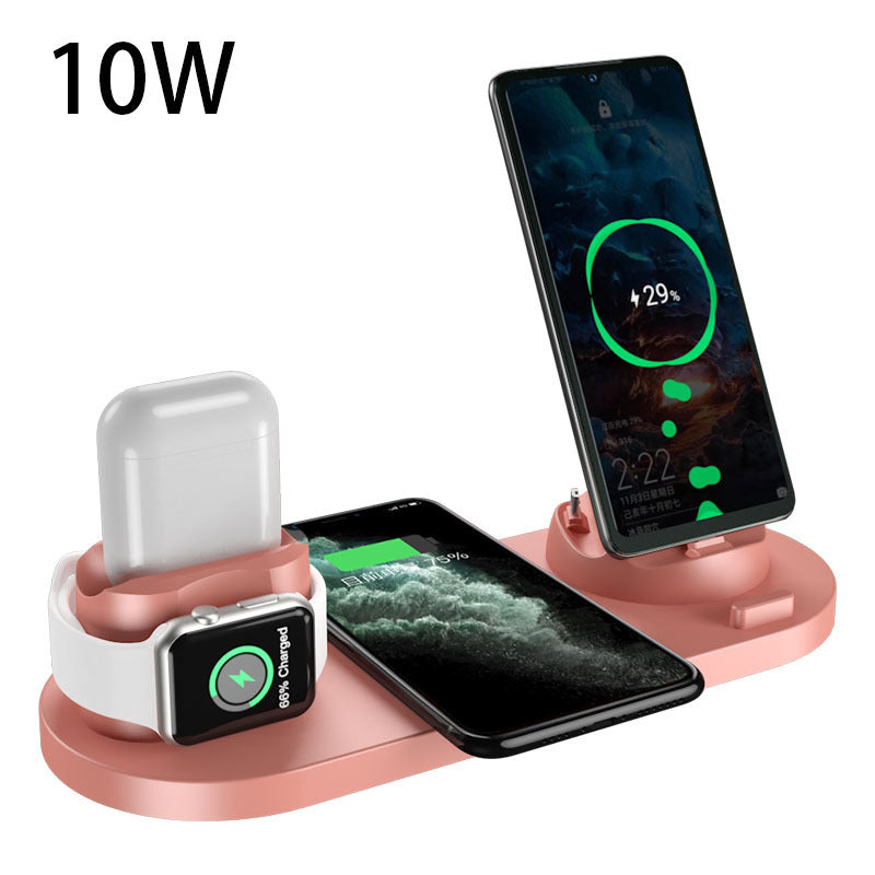 Wireless Charger For Phone, Watch(6 In 1 Charging Dock Station)