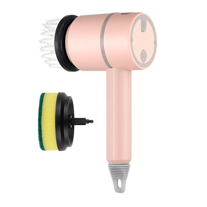 Electric Dishwashing Brush Automatic (Wireless,USB,Rechargeable) Professional Kitchen,Bathtub,Tile Cleaning Brushes